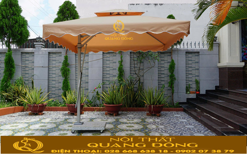 Dù lệch tâm làm bằng khung thép chắc chắn, hạn chế rung lắc