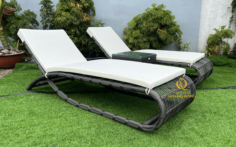 Ghế nằm hồ bơi thiết kế đa dạng kiểu dáng