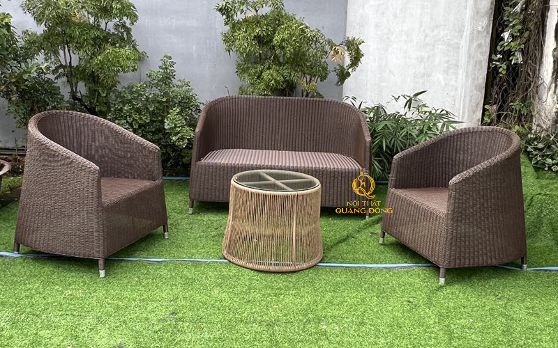 Sofa mây nhựa QD-756 cho mọi không gian
